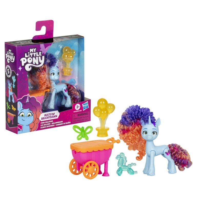 Boneca My Little Pony Misty Brightdawn Carrinho De Balões - Hasbro